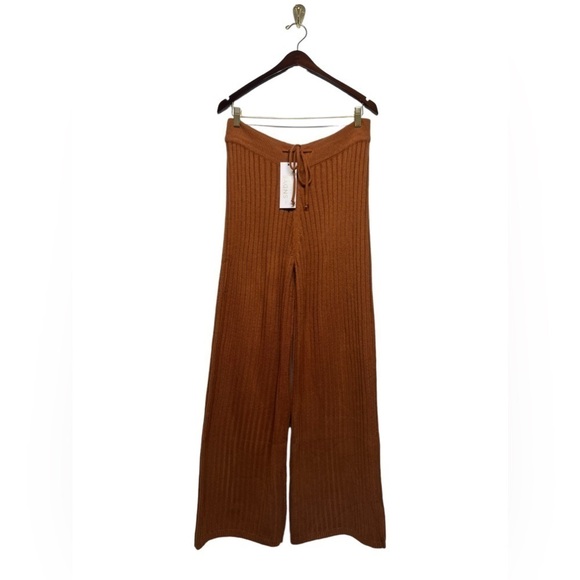 NWT SNDYS Lounge Hendrix Knit Pant Mauve S - Picture 8 of 13